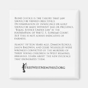 Imã West Memphis Three ATA-MAGNET