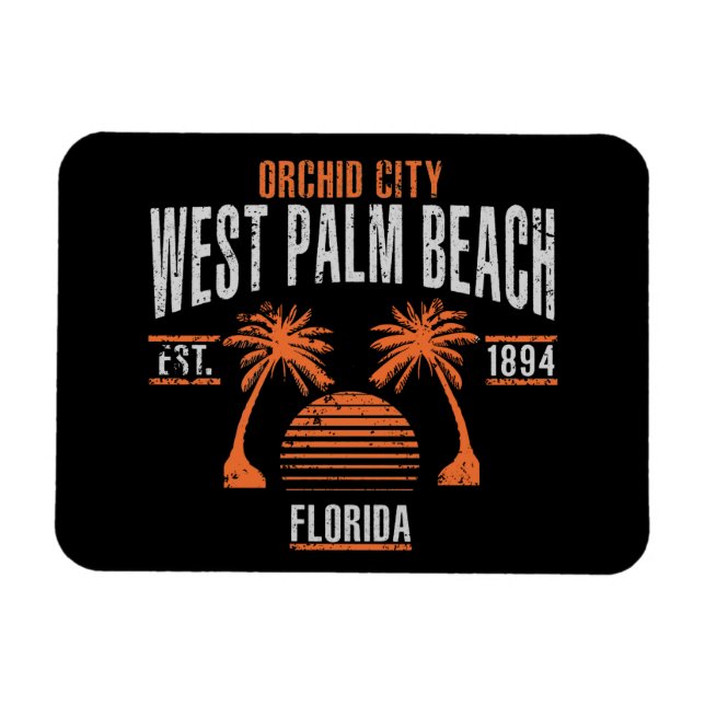 Ímã West Palm Beach (Horizontal)