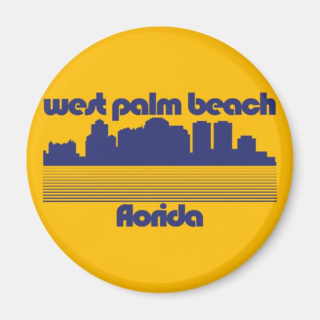 Imã West Palm Beach Flórida (Frente)