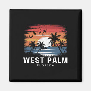 Imã West Palm Beach Flórida Surfando Surfista