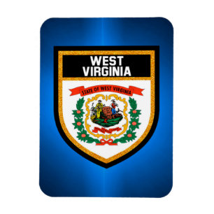Ímã West Virginia Flag