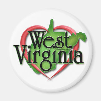 Imã West Virginia Love Hug