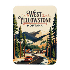 Ímã West Yellowstone EUA
