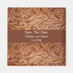 Imã Western Wedding Salvar a Data