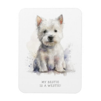 Ímã Westie Cheeky Gift