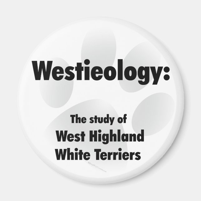 Imã Westieologia (Frente)