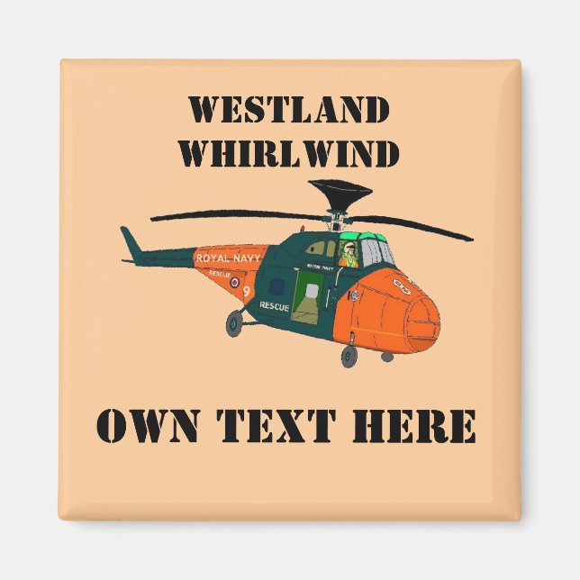 Imã Westland Whirlwind (Frente)