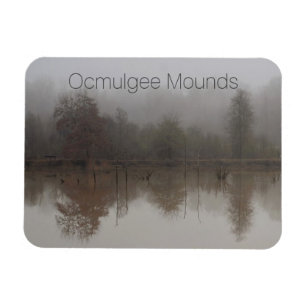 Ímã Wetlands Walnut Creek, Ocmulgee Mounds, Georgia