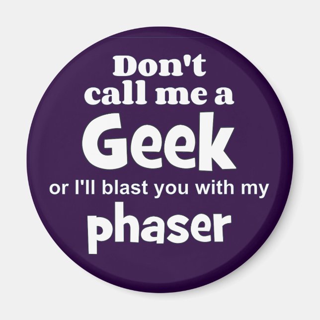 Imã wf do phaser do geek (Frente)