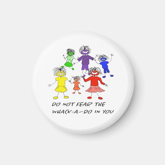 Imã Whack-A-Do (Frente)