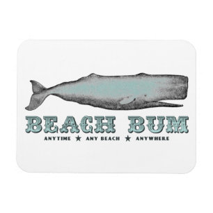 Ímã Whale Beach Bum Magnet