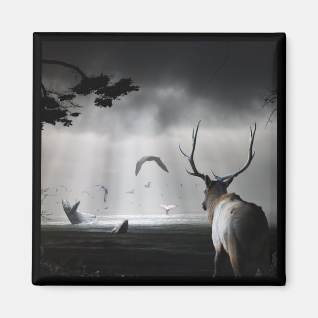 Imã Whale Watch (Frente)