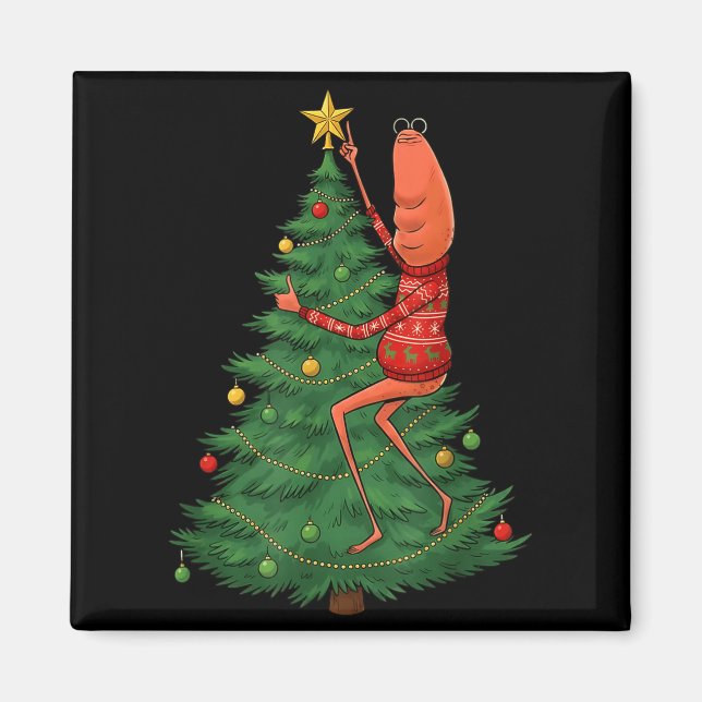 Imã Where Is Jimbo James Marcus The Worm Christmas  (Frente)