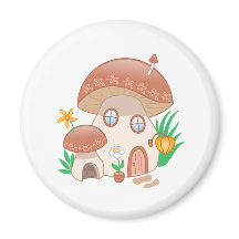 Whimsic Fairy Mushroom House