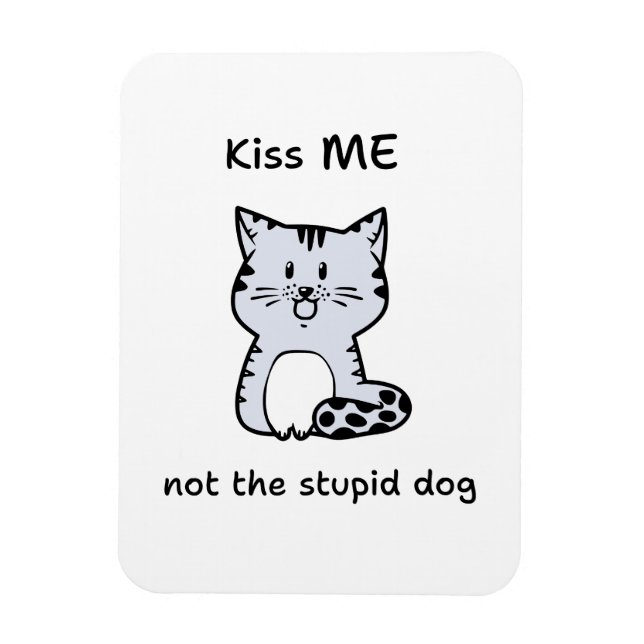 Ímã Whimsical Cat (Vertical)