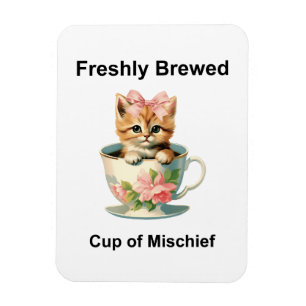 Ímã Whimsical Cat