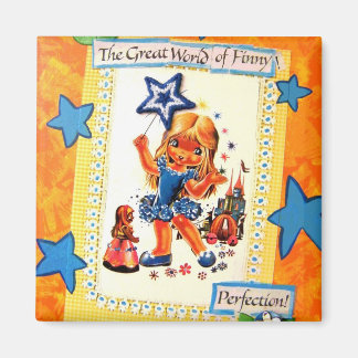 Imã Whimsical Finny - Vintage