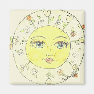 Imã Whimsical Sun - CBS domingo de manhã