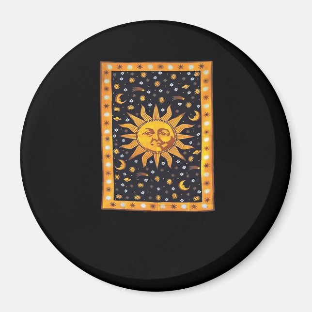 Imã Whimsigoth 90s Sun e Moon (Frente)