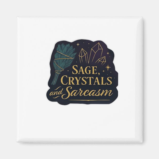 Imã Whimsigoth Fantasy Mystical Forests, Luas e Magia (Frente)