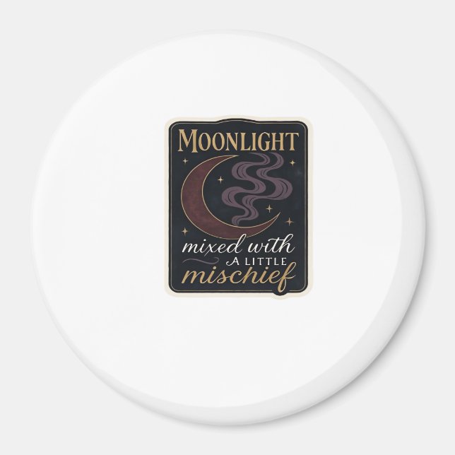 Imã Whimsigoth Fantasy Mystical Forests, Luas e Magia (Frente)