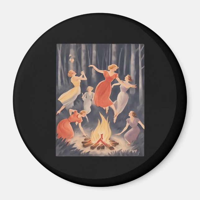 Imã Whimsigoth Gótico Wall Art 90s Decor HECKINFAROUT  (Frente)