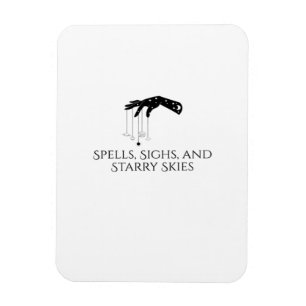 Ímã Whimsigoth Ink – Florestas Místicas, Luas & Magia 