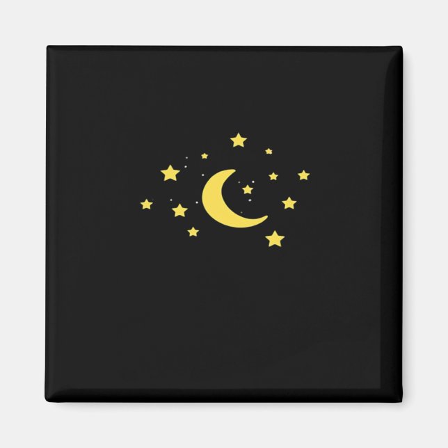 Imã Whimsigoth Night Sky Sun Moon Witchy (Frente)