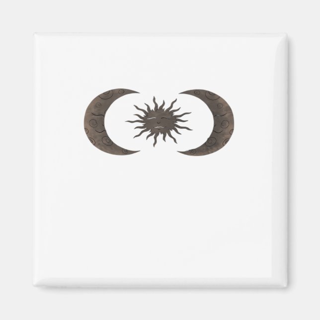 Imã Whimsigoth Sun E Moons (Frente)