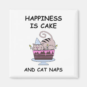 Imã Whimsso Birthday Cat