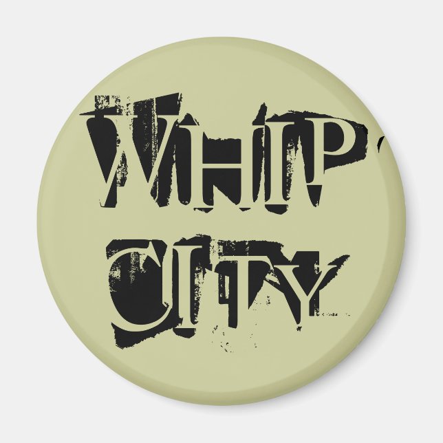 IMÃ WHIP CITY MAGNET (Frente)