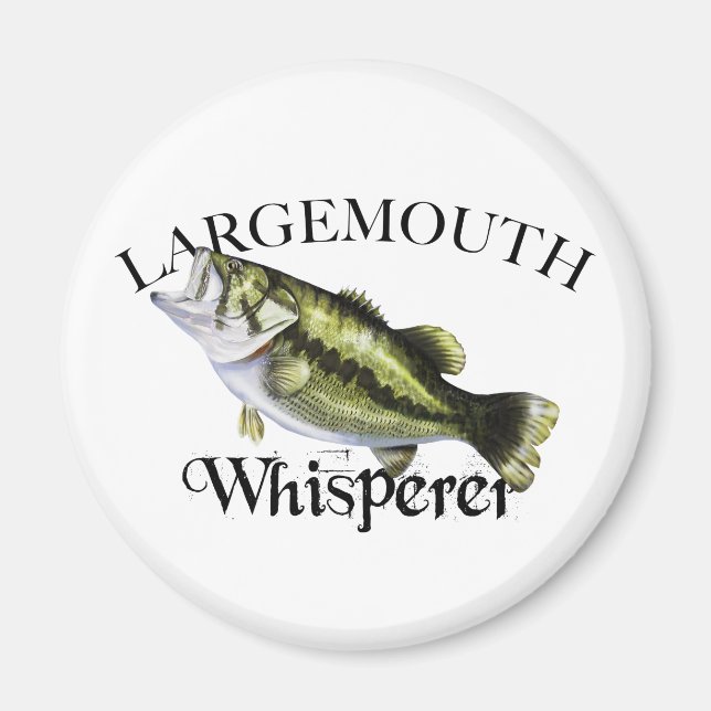 Imã Whisperer de Bass Largemouth (Frente)