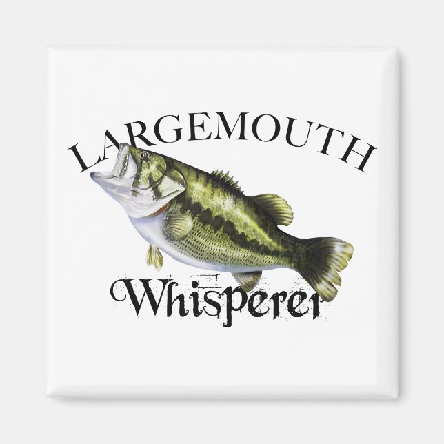 Imã Whisperer de Bass Largemouth (Frente)