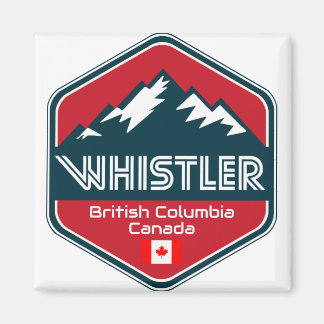 Imã Whistler British Columbia Canada Design