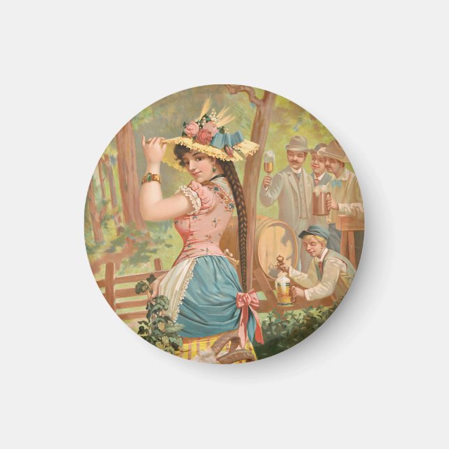 Imã White Bock (1889) por Henry Jerome Schile (Frente)