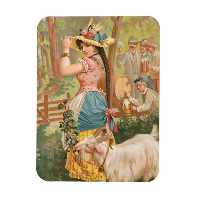 Ímã White Bock (1889) por Henry Jerome Schile (Vertical)