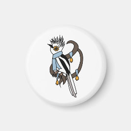 Imã White-crested helmetshrike