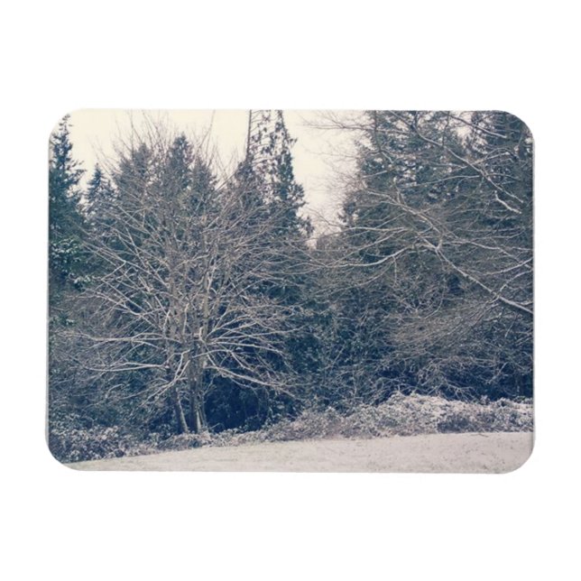 Ímã White inverno (Horizontal)