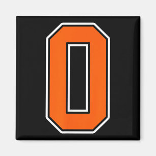 Imã White Number 0 Jersey Player Uniforme #0