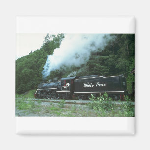 Imã White Pass e Yukon em White Pass, em Skagway,