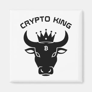 Imã White personalizado do Crypto King