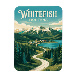 Ímã Whitefish EUA