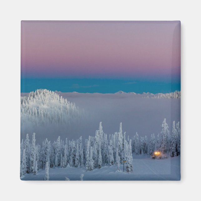 Imã Whitefish Mountain Resort em Whitefish, Montana (Frente)