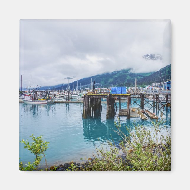Imã Whittier Alaska Harbor (Frente)