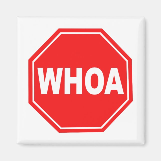 Imã whoa (Frente)