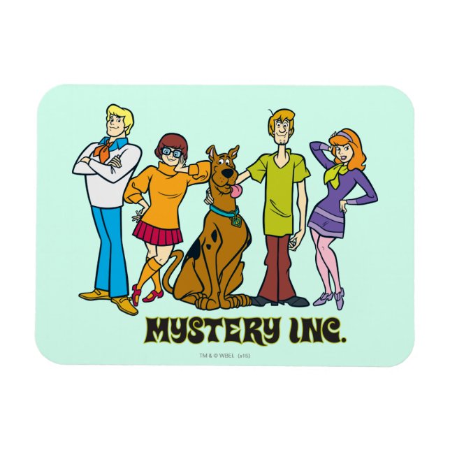 Ímã Whole Gang 12 Mystery Inc (Horizontal)