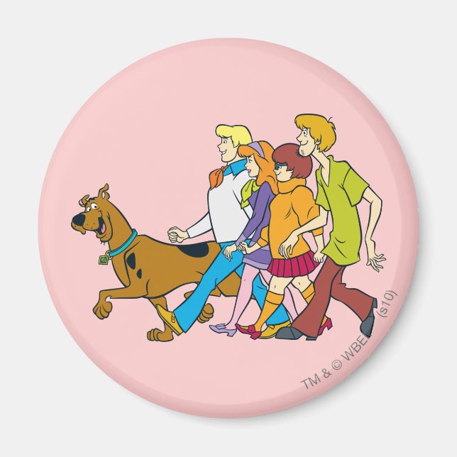 Imã Whole Gang 18 Mystery Inc (Frente)