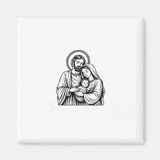 Imã Whose God White Baby Is This Funny Christmas  (Frente)