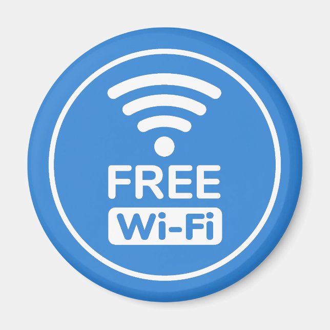Imã Wi-Fi gratuito (Frente)