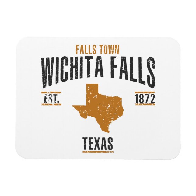 Ímã Wichita Falls (Horizontal)